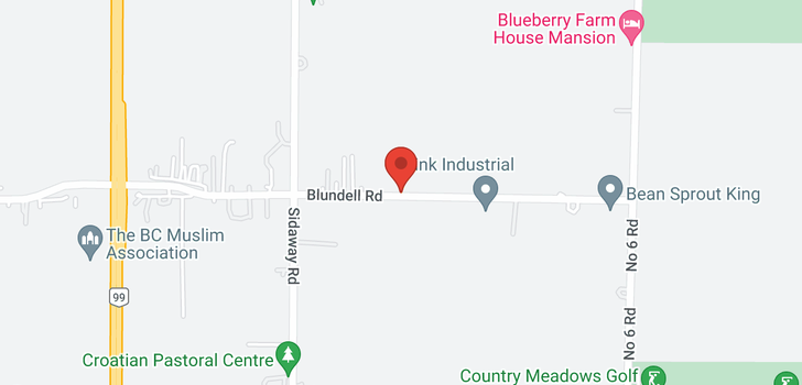 map of 13251 BLUNDELL ROAD